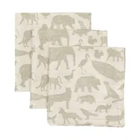 Jollein Animals Hydrofiel Monddoekje 3 Stuks