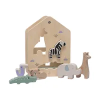 Jollein Jungle Jambo Vormenstoof - Hout