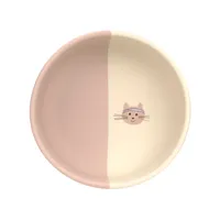 Lässig Tiny Team Cat Kommetje - Siliconen - Roze