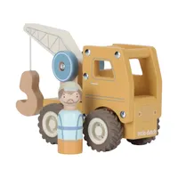 Little Dutch Kraanwagen Inclusief Pegdoll – Hout
