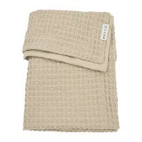 Meyco Wiegdeken Waffle Cotton Sand 75 x 100 cm