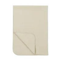 Meyco Baby Wiegdeken Geweven Uni Sand 75 x 100 cm