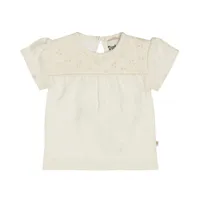 Dirkje T‑shirt - Maat 74 - Soft Off-white