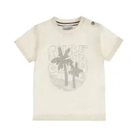 Dirkje - Surf Club - T-shirt - Maat 62 - Off White