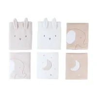 Noukie's B&M Bed en Boxhekbeschermers - 6 Stuks