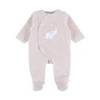 Noukie's B&M Pyjama - Fluweel - Beige Bali