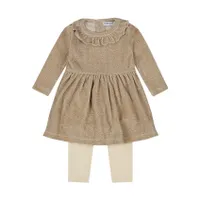 Dirkje Jurk + Legging - Beige Grey