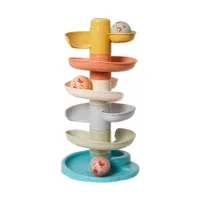Baby Favorite Spiraaltoren 5 Delen 3 Muziekballen - Bioplastic