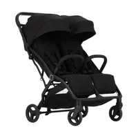 Puck Tweelingbuggy Compact - Nicky - Zwart