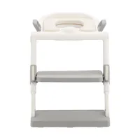 Puck Toilet Trainer Opvouwbaar - Wit/Grijs