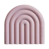 Mushie Rainbow Bijtring - Mauve