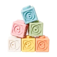 Speelgoedtopdeals Blokken - 6-Delig - Bioplastic