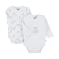 Noukie's F&O Overslagrompers - 2 Stuks - Biokatoen