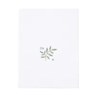 Little Dutch Wieglaken - 70 x 100 cm - Blueberry Leaves