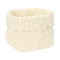 Little Dutch  Pure Commodemandje Klein - 15 x 15 x 15 cm - Gebreid - Soft White 