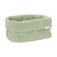 Little Dutch Pure Commodemandje Groot -  25 x 15 x 15 cm - Gebreid - Sage