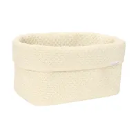 Little Dutch Pure Commodemandje Groot - 25 x 15 x 15 cm - Gebreid - Soft White