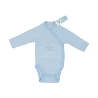 VIB Romper - Je suis un petit prince - Lichtblauw/Zilver