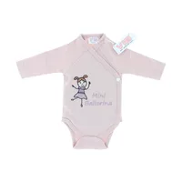 VIB Romper - Mini Ballerina - Rose Smoke - 0-3 mnd