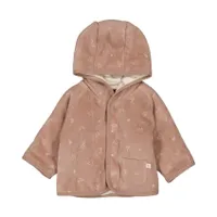 Feetje Fall Favorites Omkeerbaar Jasje Velours Met Capuchon - Hazelnoot