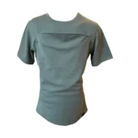 Womboo Buidelshirt - Man - Maat XXL - Groen / Grijs