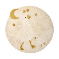 Little Dutch Little Goose Vloerkleed Goose - 110 x 110 cm 