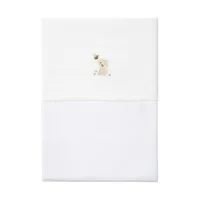 Little Dutch Baby Bunny Wieglaken Geborduurd - 70 x 100 cm