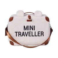 Childhome Teddy Mini Traveller Kinder Koffer - Offwhite 