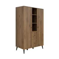 Bopita 2-Deurskast XL - Zara - Walnoot