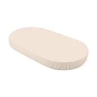 Waldin Hoeslaken - Large Sheet 73x122 - Ovaal Babybed 7in1 - Beige