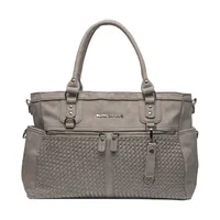 Little Company Diaperbag Monaco Braided Taupe