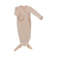 Snoozebaby Cocoon Sleepsuit Milky Rust 3-6m