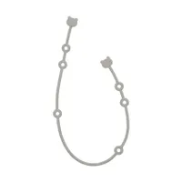 Kikkaboo Speenkoord - Platina Siliconen - Zand