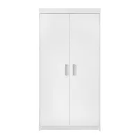 Europe Baby Ralph Kledingkast 2-Deurs - Wit