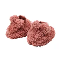Little Dutch Teddy Slofjes - Pink Blush