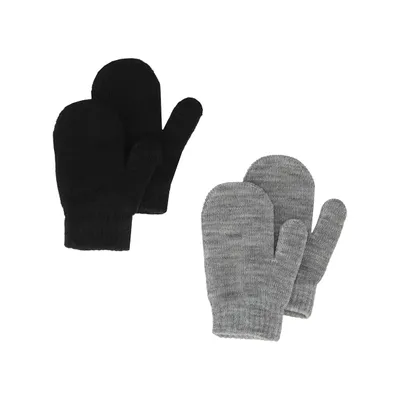 Sarlini Wanten Knit Multi Black 2-Pack  One size