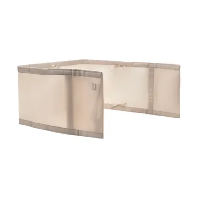 Jollein Parkbumper - Mesh - 220x30 cm - Sand