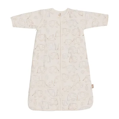 Jollein Baby Slaapzak met Afritsbare Mouw 70 cm - Elephant Tales