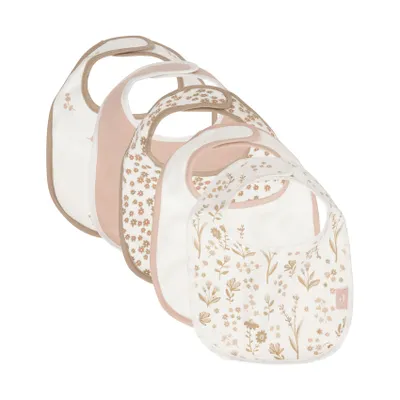 Jollein Slab Jersey Waterproof - Bloomy - 5 Stuks