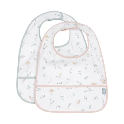 Jollein Lovely Birds Slab Waterproof - 2 Pack