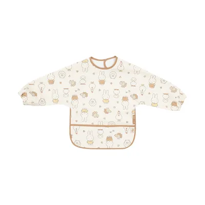 Jollein Slab Waterproof - Miffy Family Farm - Met Mouwen