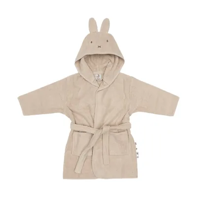 Jollein Badjas Badstof Miffy Warm Sand 1-2 jaar