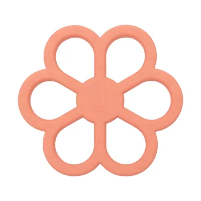 Jollein Bijtring - Flower - Coral Rose