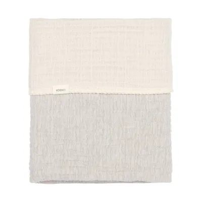 Koeka Rivoli Ledikantdeken - 100 x 150 cm - Stone 