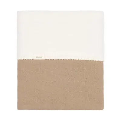 Koeka Faro Wiegdeken - 100 x 75cm - Katoen/Fleece/Wafel