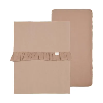 Koeka Wieglaken En Hoeslaken Set Ruffle Faro