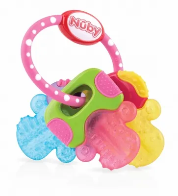 Nûby Bijtsleutel Icybite Roze Met Icegel