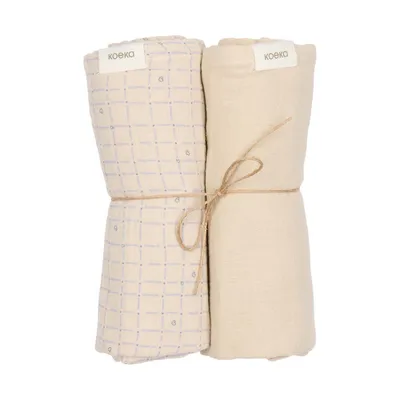 Koeka Tetra Doeken - Lind - 2-Pack - Warm White