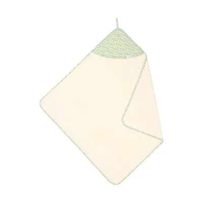 Koeka Meadow Badcape - 100 x 100 cm - Off White 