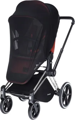 Cybex Platinum Muskietennet Wandelwagen Black